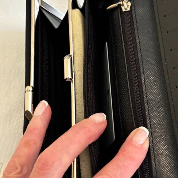 Prada Nero Black MV11 Vela Wallet - Picture 9 of 16